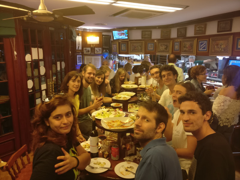 Dinner with the speakers, 2017