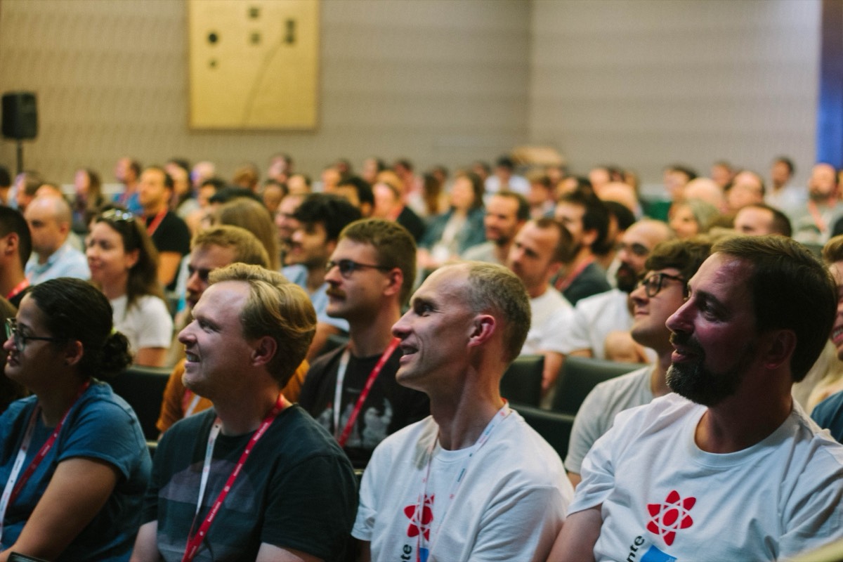 The audience at React Alicante 2019